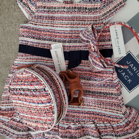 Janie and jack girl clothes set dress accessories - Picture 6 of 15